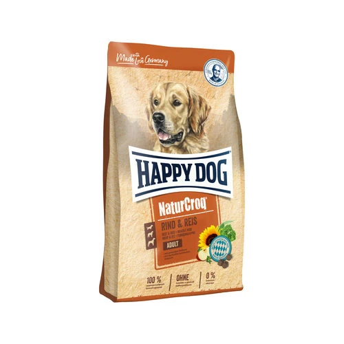 Happy Dog NaturCroq Rind & Reis