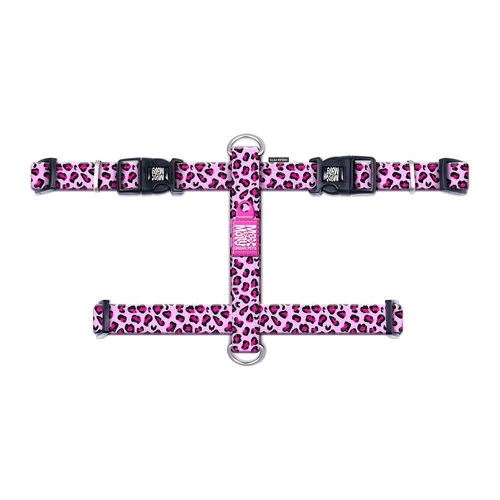 Max & Molly H-Hundegeschirr - Leopard Pink