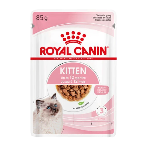 Royal Canin Kitten In Gravy - Katzenfutter – Bild 3