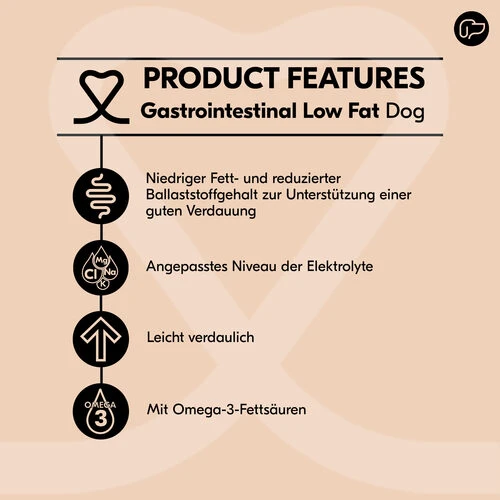 Vetality Gastrointestinal Low Fat - Hundefutter â Bild 2