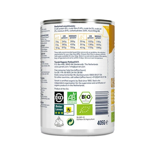 Yarrah - Bröckchen Huhn Mit Brennnessel & Tomate In Soße Bio – Bild 3